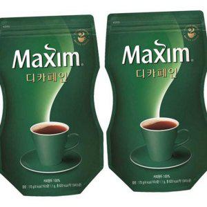 분말 커피 리필용 믹스 디카페인 170g 인스턴트 무카페인