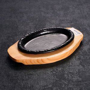 인덕션 팬 철판 플레이트 무쇠 주물 테이블 스테이크 가정용