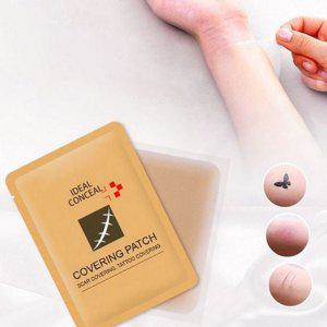 피부색 타투 불투명 가리개 패치 스티커 보호 문신 커버