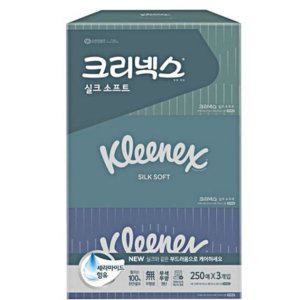 미용 실크 250매 부드러운 티슈 집들이선물 사무실 각티슈