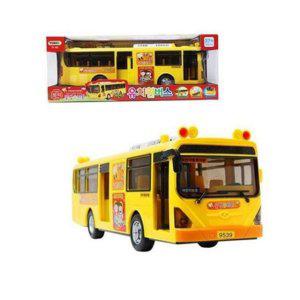 버스 멜로디 유치원 불빛 어린이 소리 장난감 작동