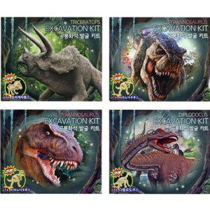 만들기 공룡 야광 어린이 발굴 교육용 키트 화석