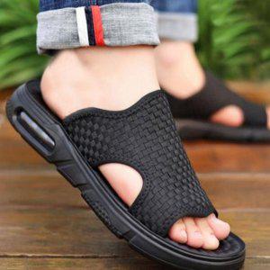 쿠션 물놀이 슬리퍼 실내화 아쿠아 여름 패브릭 남성