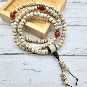 불교 기도 108 수제 팔찌 보리수 염주