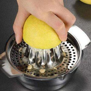 과일 손스퀴저 수동 스테인리스 착즙기 레몬 주스