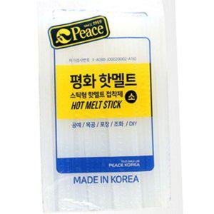 건 핫멜트 스틱 7mm 공예용 심 글루 소형 리필 투명