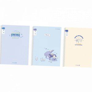 학생 초등 스프링 음악 노트 어린이 오선