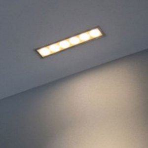 인테리어 간접조명 주백색 트림 6구 조명등 사각 매입등 리스