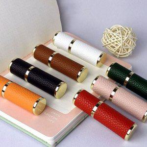 가죽 소분 스프레이 리필용 휴대용 용기 여행용 향수 공병