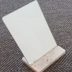 화장대 탁상 거울 스탠드 인테리어 침실 대리석 메이크업