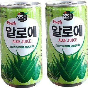 시원한 알로에베라 알로에 주스 캔주스 청량 음료