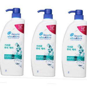 멘톨 지성 펌프형 대용량 가려운 샴푸 두피 케어