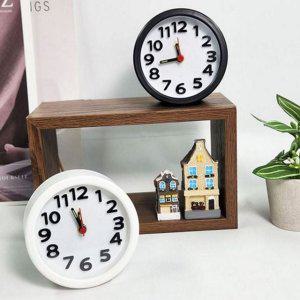 알람 인테리어 탁상 무소음 시계 어린이 책상