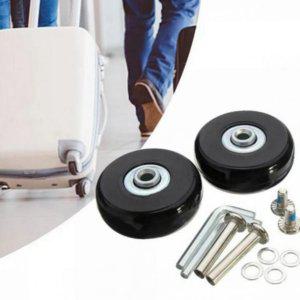 바퀴 캐리어 교체 여행용 가방 여행 저소음 수리 우레탄