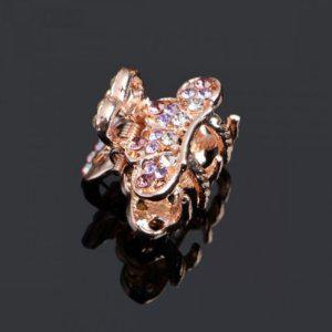 핀 포인트 반묶음 머리 데일리 집게 업스타일 헤어