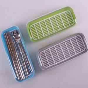 분리형 주방 식기 젓가락 보관함 숟가락 플라스틱 수저 정리함