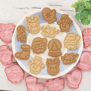 성탄절 쿠키 크리스마스 도구 커터 어린이 쿠키틀 베이킹