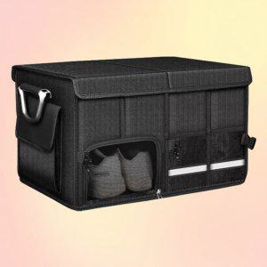 차량용 트렁크 수납함 짐정리 칸막이 접이식 폴