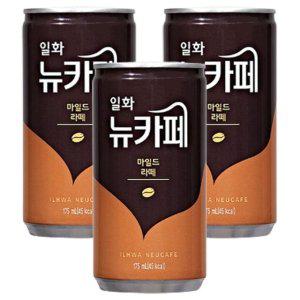 일화 뉴카페 마일드 라떼 175ml x 60캔 (30캔 2박스)