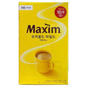 맥심 모카골드 마일드 커피믹스 110T (100T+10T)