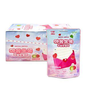 서주 마음 쏘옥 무설탕 젤리 42g(10개입)