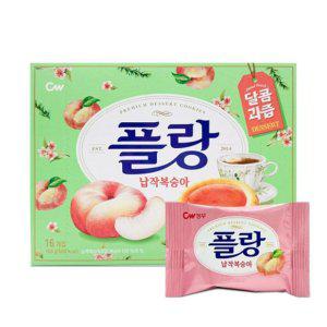 청우 플랑 납작복숭아 퓨레 160g 1BOX (8개입)