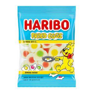 하리보 계란프라이 모양 젤리 80g X 10개
