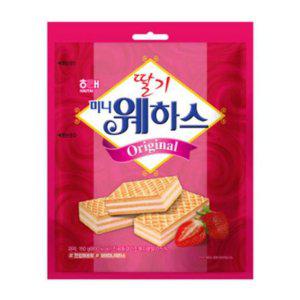 해태 딸기 미니 웨하스 150g X 6개