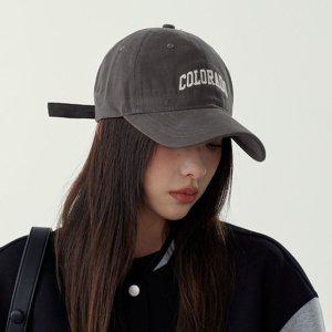 볼캡 모자 6컬러 여성 레터링 영문 스웨이드