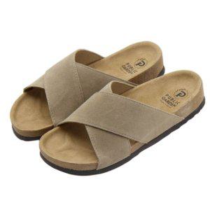 코르크 엑스자 슬리퍼 (베이지) 빈티지 남성