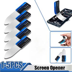 1-5PCS 스테인레스 스틸 블레이드 부드러운 얇은 Pry Spudger 휴대 전화 태블릿 화면 배터리 열기 도구 삼성 아이폰 IPad 오프너