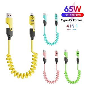 NNBILI 65w 아연 합금 USB-C 4IN1 고속 충전기