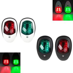 방수 LED 항해등 신호 경고등 우측 좌측 표시등 해양 보트 요트 트럭 트레일러 밴용