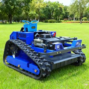 맞춤형 업그레이드 리모컨 잔디 깎는 기계 미니 로봇 트랙형 전지형 잔디 깎는 기계