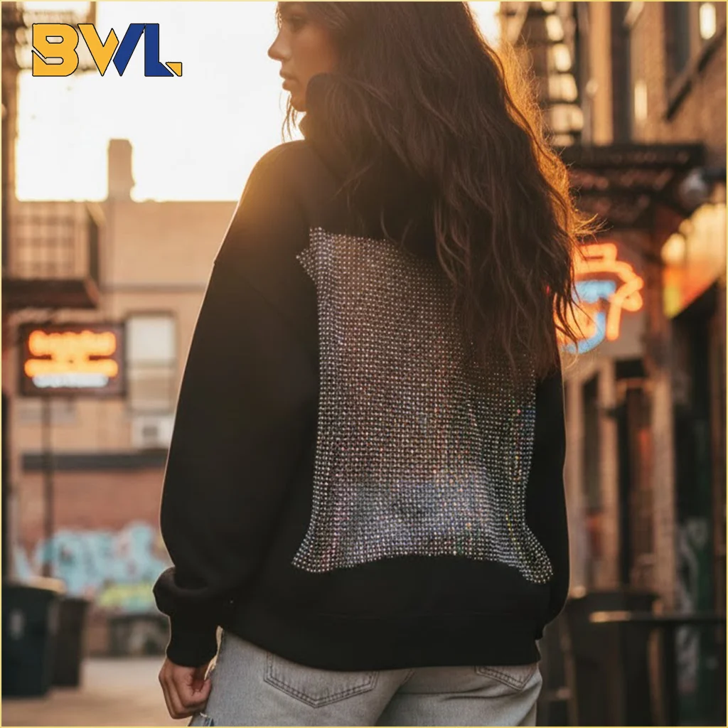 여성용 백리스 할로우 메쉬 후드티 긴 소매 솔리드 컬러 스웨트셔츠 가을과 겨울을 위한 캐주얼 탑 완벽한 크리스마스 선물