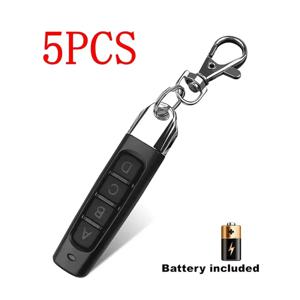 433MHZ 리모컨 차고 문 4키 컬러 소형 복사 무선 리모컨 엄지 차고 문 복사 리모컨