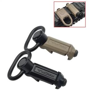 전술용 GBB 퀵 디태치 릴리스 QD 슬링 스위블 스코프 마운트 링 .223 AR15 사냥 액세서리 20mm 레일 QD 어댑터 호환