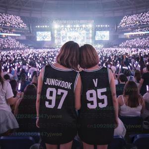 2026 핫 월드 투어 컴백 탱크탑 K팝 농구 저지 팬들을 위한 아리랑 탑 남녀공용 베스트 남성 짐웨어 (인기 상품)