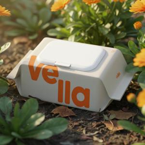 벨라 에센스 엠보싱 대용량 캡형 휴대용 데일리 물티슈 50평량 5팩