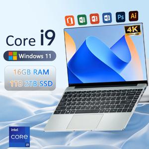 게이밍 윈도우 11 프로 노트북 인텔 코어 i9-10980HK 16GB 램 1TB SSD 오피스 게이머 스터디 노트북 컴퓨터 PC