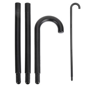 2개 세트 장식용 마술사 지팡이 프리미엄 플라스틱 마술봉 크리스마스 댄스 의상 파티 사진 소품 역할놀이용