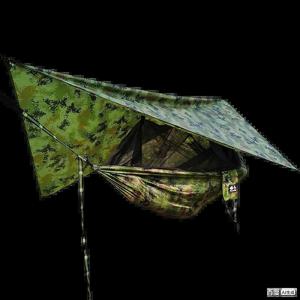 경량 휴대용 캠핑 해먹 및 텐트 천막, 레인 플라이 타프, 방수 모기장 해먹 캐노피, 210T 나일론 해먹