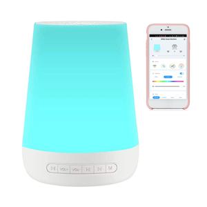 스마트 백색 소음 기계 아기 수면 사운드 기계 다채로운 야간 조명 34 진정 소리는 APP 원격 제어를 지원합니다