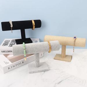 쥬얼리 체인 헤어 밴드 시계 목걸이 팔찌 디스플레이 스탠드 랙 홀더 T-바 팔찌 디스플레이 스탠드 홀더 시계 디스플레이