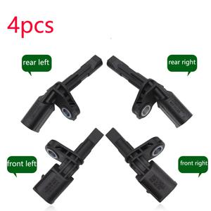 아우디 폭스바겐 좌석 SKODA 전면 후면 왼쪽 오른쪽 WHT에 대 한 4pcs ABS 휠 속도 센서 003856   WHT 003857   WHT 003858   WHT 003859
