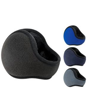 남녀공용 클래식 따뜻한 겨울 이어 머프, 키즈 소프트 플리스 이어 워머, 조절 가능한 접이식, 머리 뒤 쉬운 보관