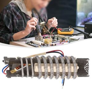 2000W 가열 요소 뜨거운 공기 재 작업 기계 히터 빌딩 헤어 드라이어 AC 220V 3 선 가열 열 코어 전동 공구 부품