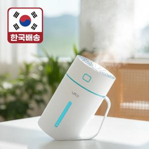 (LETO) 레토 무선 컵 미니 가습기 420ml 통세척 각도조절 책상 캠핑용 LHD-RB03