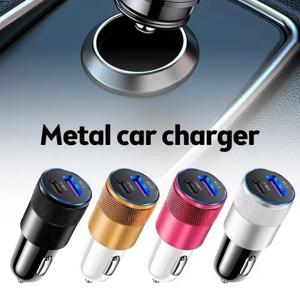 66W PD 차량용 충전기 USB 유형 C iPhone 14 13 12 용 고속 충전 차량용 전화 어댑터 Xiaomi Huawei Samsung S21 S22 Quick Charge 3.0