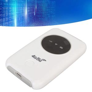 4G LTE USB WiFi 모뎀 300Mbps 잠금 해제 WiFi 마이크로 SIM 카드 슬롯 3200MAh 무선 휴대용 WiFi 라우터 내장
